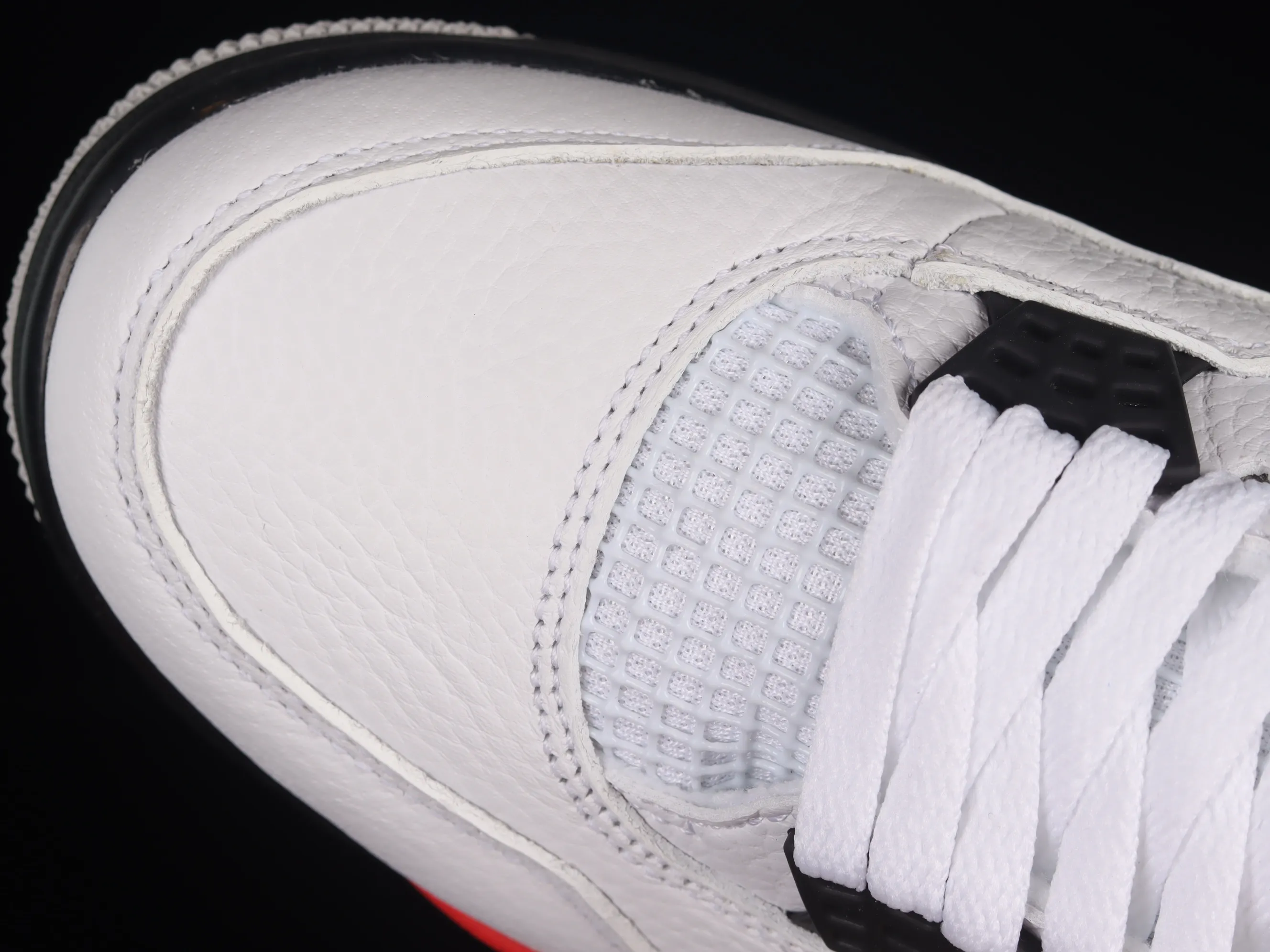 All categories Air Jordan Jordan series basketball shoes Air Jordan 4 Air Jordan 4 Red "Cement" AJ4 Joe 4 red cement reverse flame red DH6927-161
